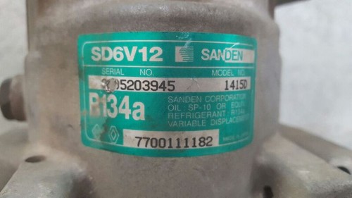 7700111182 klimakompressor RENAULT CLIO II FASE I B CBO 1.2 ALIZE degzp2080152