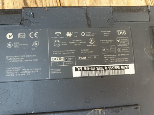 IBM ThinkPad 600E Type 2645-8A0 Pentium II Celeron 400MHz CPU 287MB Ram # 275 - Afbeelding 22 van 24