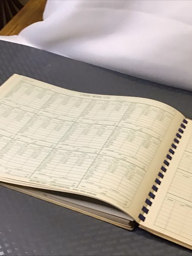 1945 US NAVY DEPT. LOG BOOK N.H.O. 958-LB, UNUSED - Picture 13 of 19