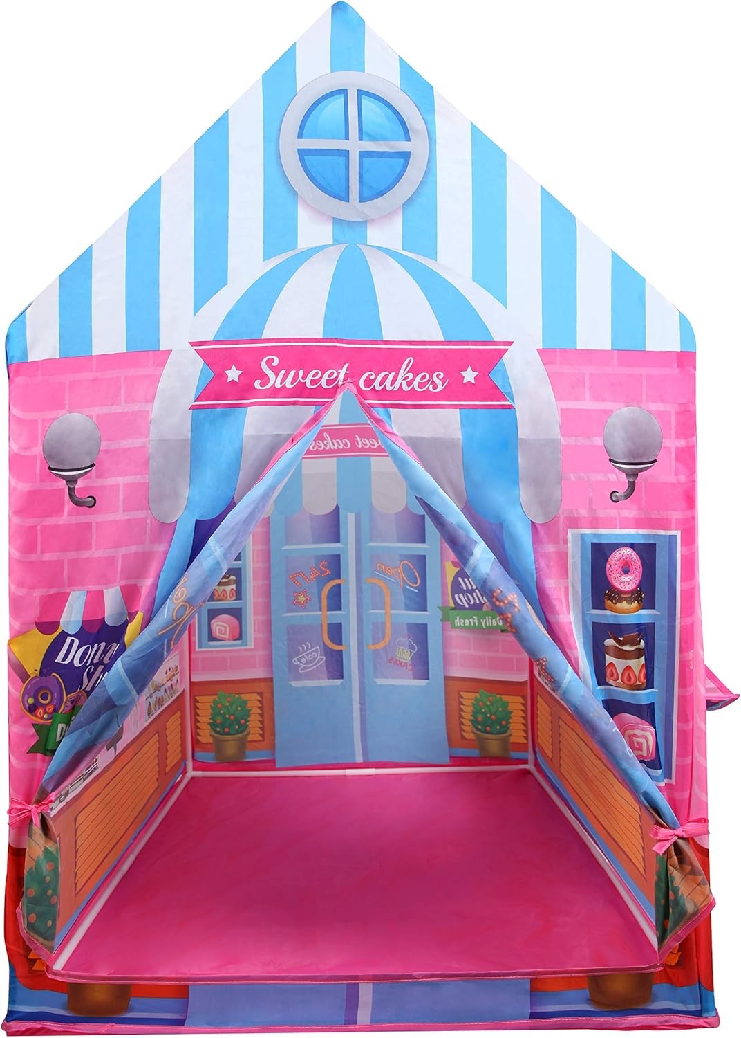 Kiddie Play Tent for Kids Candy Playhouse Boys & Girls Indoor Outdoor Toy 