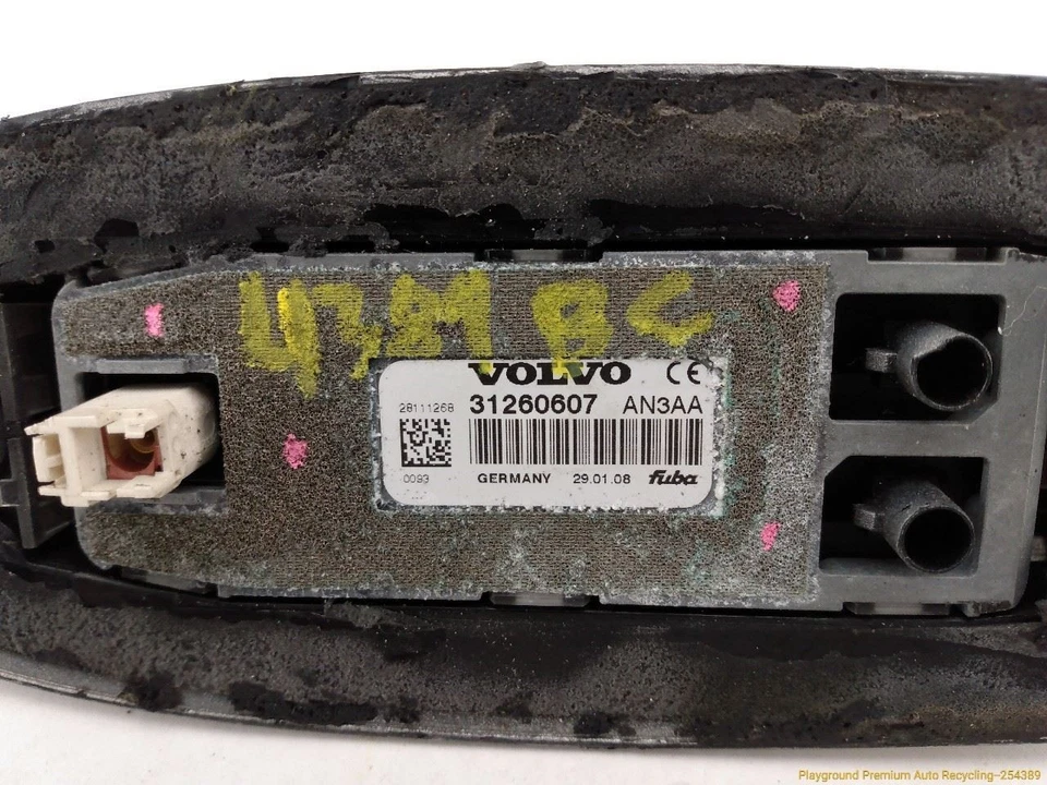 沃尔沃 C30 鲨鱼鳍天线盖白色金属适合 2007 - 2013 07 08 09 10 11 — 第 4/4 张图片