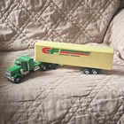 Tonka CF Consolidated Freightways Tractor Trailer Semi Truck Green Yellow