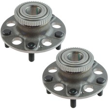 TRQ 2-Pc Rear Passenger Wheel Bearing  Hub Assembly 97-01 Acura Integra