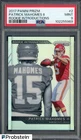 2017 Panini Silver Prizm Rookie Introductions #2 Patrick Mahomes II RC PSA 9