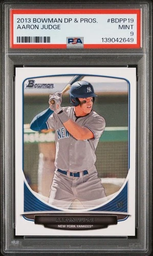 2013 Bowman Draft Picks & Prospects Aaron Judge #BDPP19 Rookie Card PSA 9 MINT