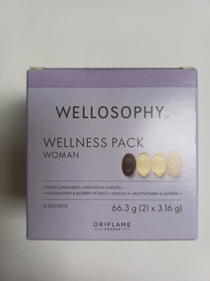 Oriflame Wellosophy Wellness Pack Frauen, 21 Beutel mit 4 Kps