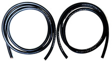 Two 6.5 feet PVC Insulated Copper 99.9 CU Power Cables, 2-AWG , 240-Amp, NEW