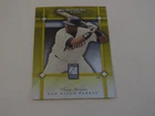 2001 DONRUSS ELITE GOLD TONY GWYNN BASEBALL CARD SERIAL #D 1076/2500