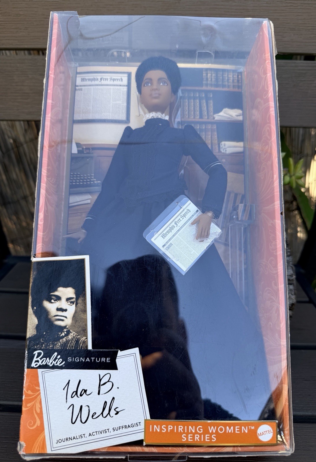 Ida B. Wells Barbie Signature Inspiring Women Series Histori