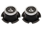 <!--F#f_0-->Holden Torana LJ Rim / Wheel Centre Caps BLACK x2 mag cap lion<!--F/-->