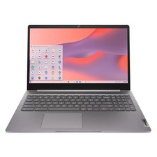 Lenovo IdeaPad 3i Chromebook 15.6" FHD Intel Celeron Laptop - Artic Grey