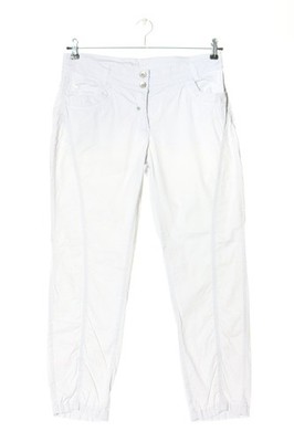 BIBA Stoffhose Damen Hose Gr. DE 38 weiß Casual-Look