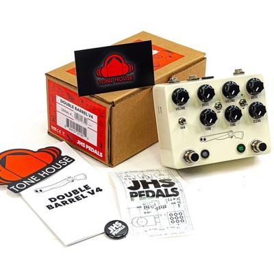 JHS Pedals Double Barrel V4 Overdrive Guitar Effect Pedal