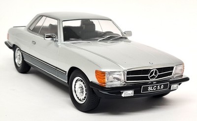 KK 1/18 Mercedes Benz 450 SLC 5.0 C107 1980 silber Diecast Scale Modellauto