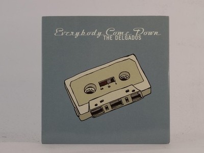 THE DELGADOS EVERYBODY COME DOWN (E58) 3 Track Promo CD Single including Card Sl