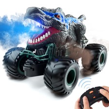 2.4GHz Dinosaur Remote Control Car Toys for Kids Boys 4-7 5-7 8-12, RC Dinosa...