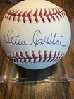 Steve Carlton Signed Autograph OML Baseball with Ultra Pro UV Holder TRISTAR Coa