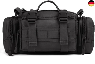 HUNTVP® Taktisch Hüfttasche Molle Bauchtasche 3in1 Umhängetasche militär Sch