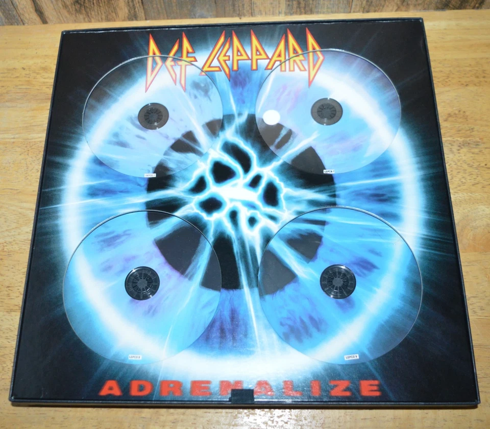 Def Leppard - Adrenalize - Ltd Edition Collector’s CD 4 Single Box Set. Foto 4 de 4