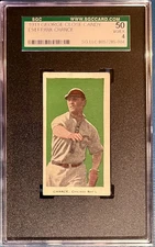 1911 E94 George Close Candy Frank Chance Green SGC 4