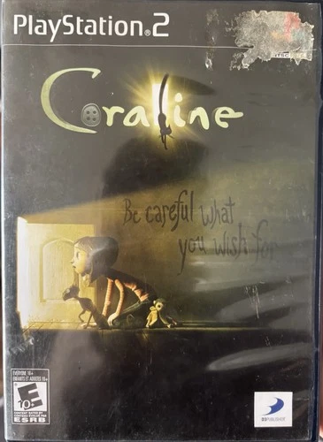 Coraline (Sony PlayStation 2 2009) with case, disc, and manual