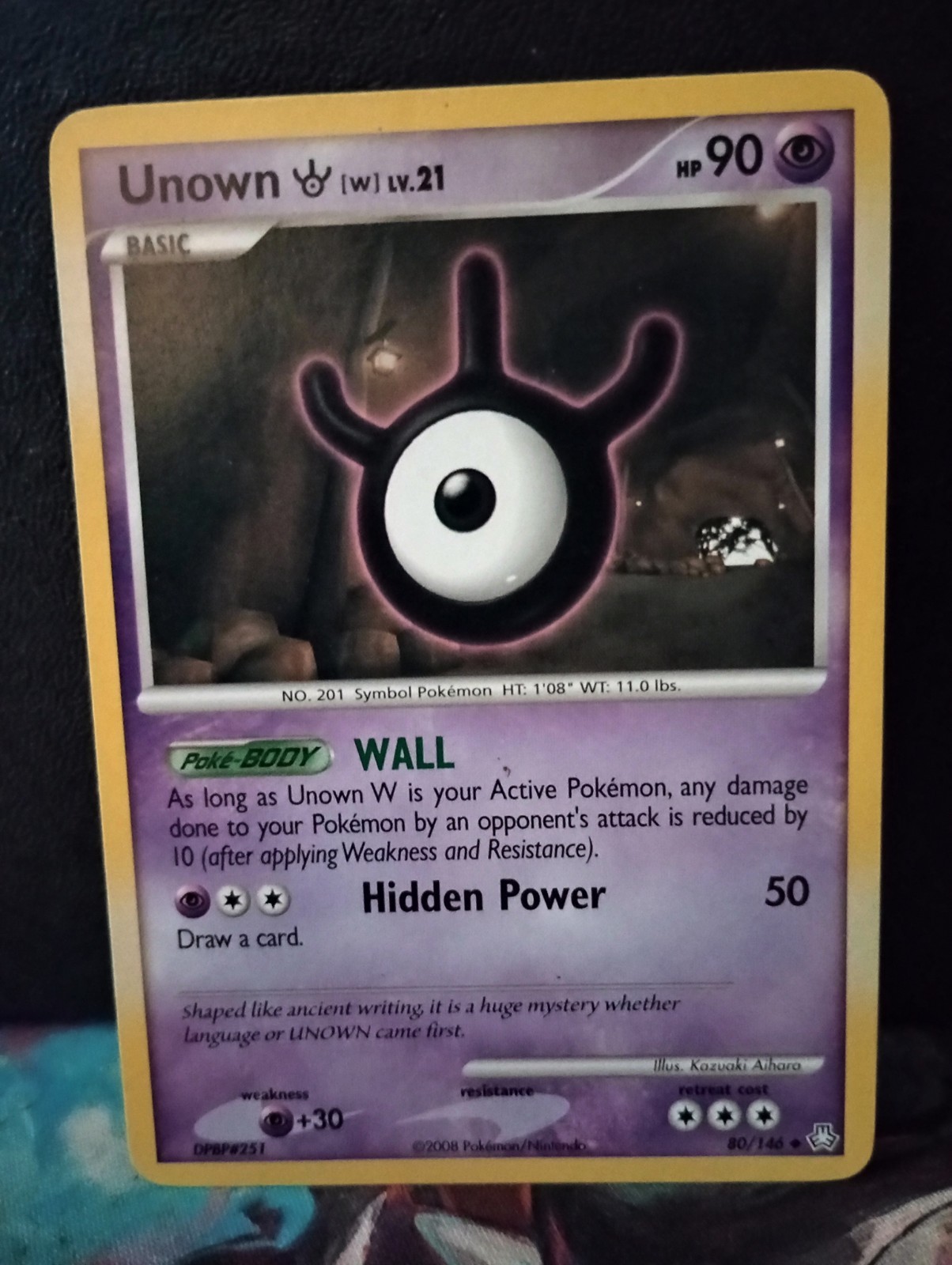 Unown (W) 80/146 Legends Awakened Regular