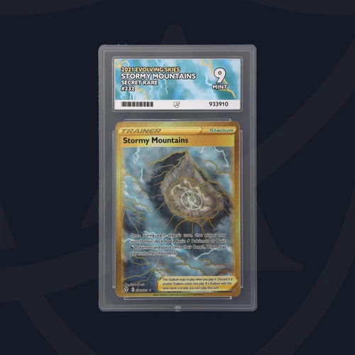ACE 9   - Stormy Mountains - 232/203 - Evolving Skies - Pokemon