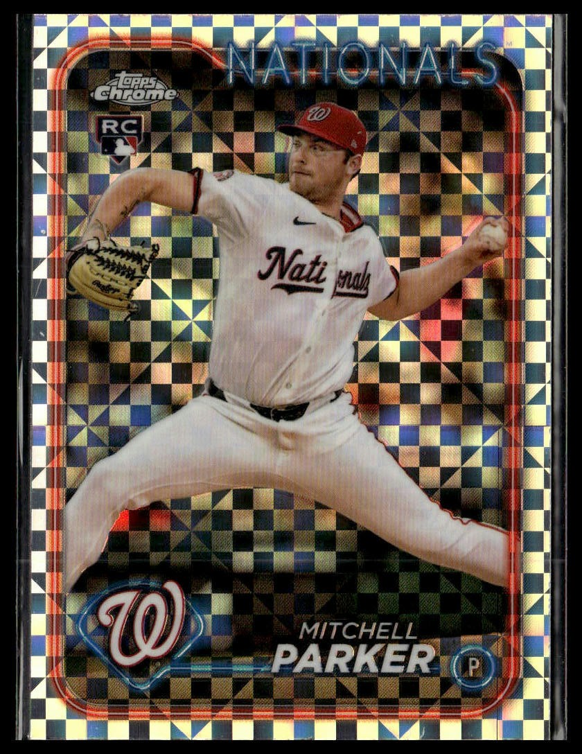 2024 Topps Chrome Update - X-Fractors #USC13 Mitchell Parker