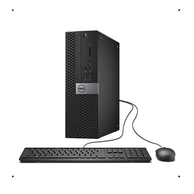 Dell Small Form Factor Desktop Computer Black USB HDMI DisplayPort SD Card Wi-Fi