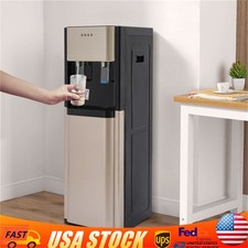 Bottom Load Hot/Cold Water Dispenser Cooler 5 Gallon Home/Office Stainless Steel