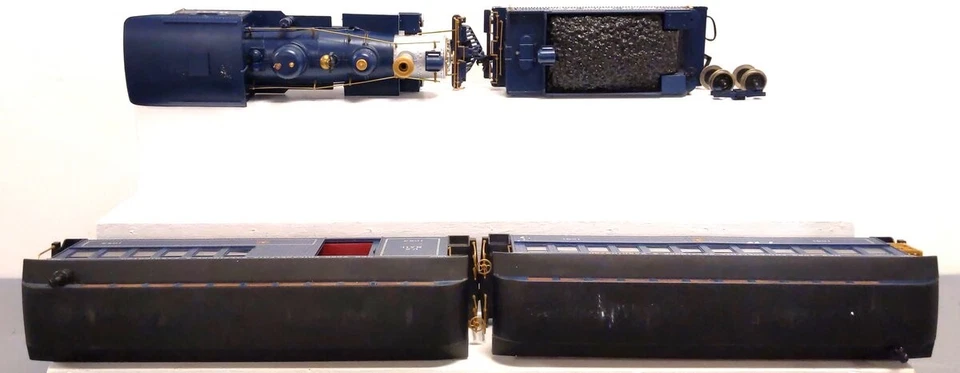 Bachmann 90016 G Scale Royal Blue Steam Train Set - Image 3 of 4