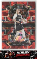 2024 Panini Select WNBA #98 Kristi Toliver Prizms Red Ice