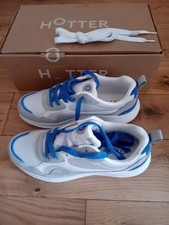 Image of Hotter Resilient Results Light Grey Trainers size 6 new