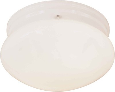 Forte Lighting 6003-3 Functional Flushmount Ceiling Fixture - White