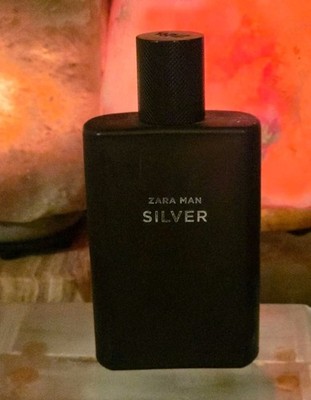 New Zara Man Silver Eau De Toilette 3.04 fl oz Spray  Cologne 90mll 