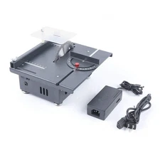 Mini Electric Table Saw Bench Circular Blade Woodworking Cutting Tool Machine