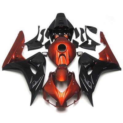 Fairings Kit Bodywork for 2006 2007 Honda CBR1000RR 06 07 Body Kit Orange Black