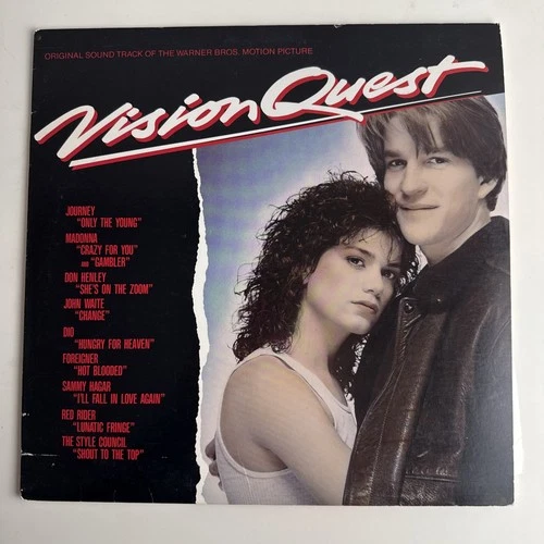 1985 Vision Quest Original Soundtrack LP Vintage Journey Madonna Don Henley
