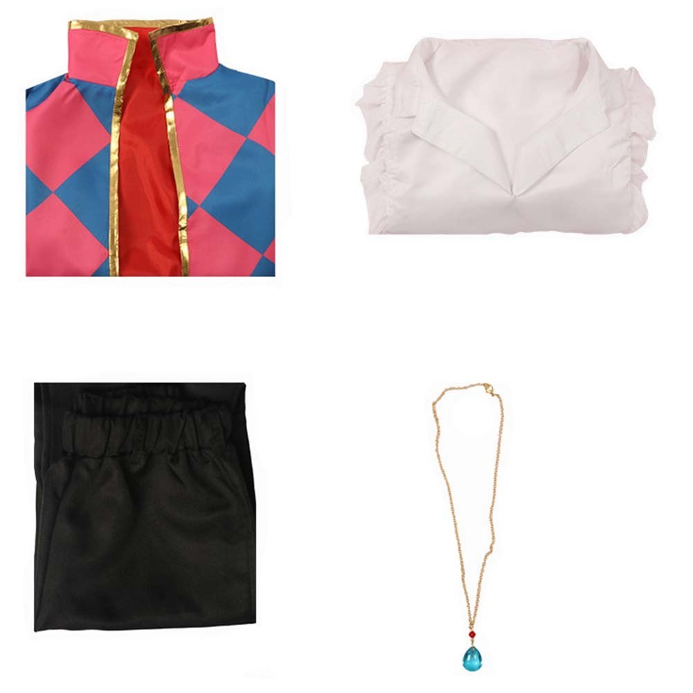 Howl's Moving Castle:Howl Cosplay Costume Halloween party Shirt+Pants fullSuits image 5