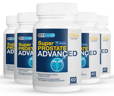 5 Pack Super Prostate Advanced, maximum prostate support-60 Capsules x5