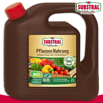 Substral Naturen 2L Pflanzen Nahrung Bio Nhrstoffe Gemse Obst Kruter  Blumen 9003225083453 | eBay.de