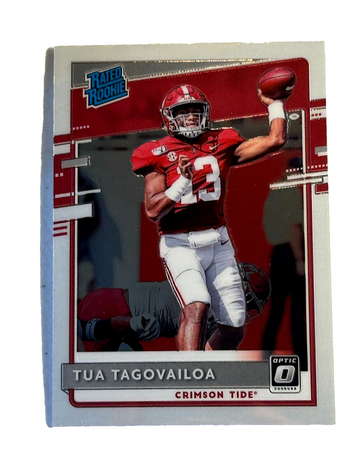 2020 Panini Chronicles Donruss OPTIC Rated Rookies Draft #3 Tua Tagovailoa