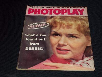 1959 APRIL PHOTOPLAY MAGAZINE - DEBBIE REYNOLDS FRONT COVER - E 16746