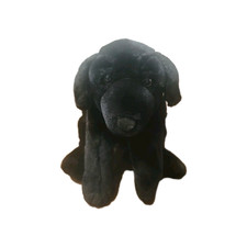 2000 Kids Preferred Black Lab Labrador Retriever Floppy Puppy Dog 17" Plush READ