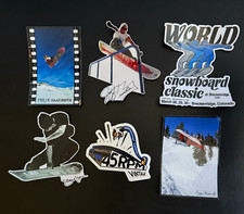 ADESIVI SNOWBOARD - con JAMIE - TERJE... ( Burton Snowboard Libtech