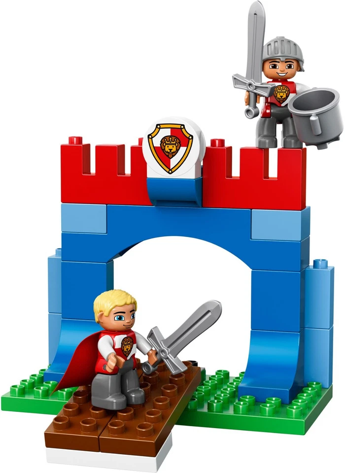*NOVO* CONJUNTO LACRADO - LEGO DUPLO Big Royal Castle 10577 - Canhão de espada cavalo cavaleiro - Imagem 3 de 4