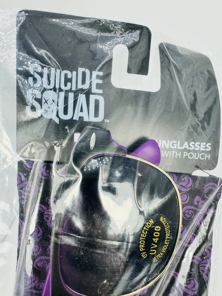 Gafas de sol DC Comics Escuadrón Suicida con bolsa UV400 Bioworld NUEVAS Foto 2 de 4