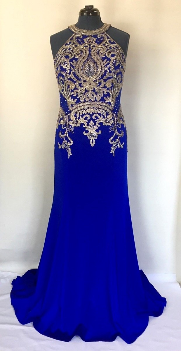 Judy&Julia Long Evening Party Ball Prom Dress Size 4,6,8,10,12,14,16 Royal Blue Judy&Julia Long Evening Party Ball Prom Dress Size 4,6,8,10,12,14,16 Royal Blue