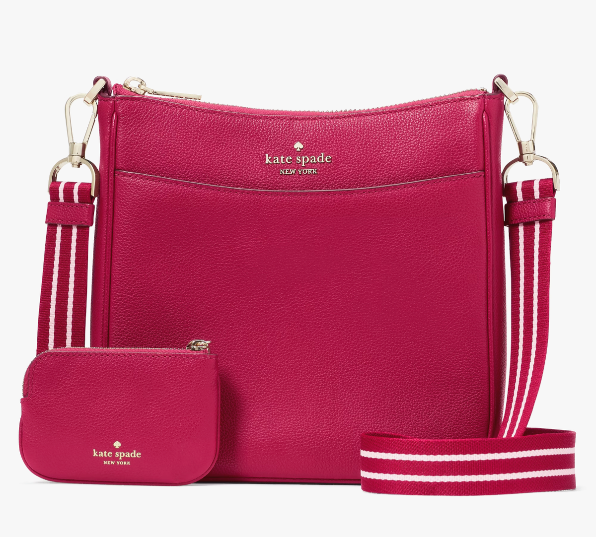 New Kate Spade Rosie Swingpack Crossbody Renaissance Rose with