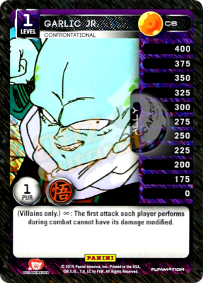 DBZ Dragon Ball Z TCG Panini Movie Collection C6 Garlic Jr